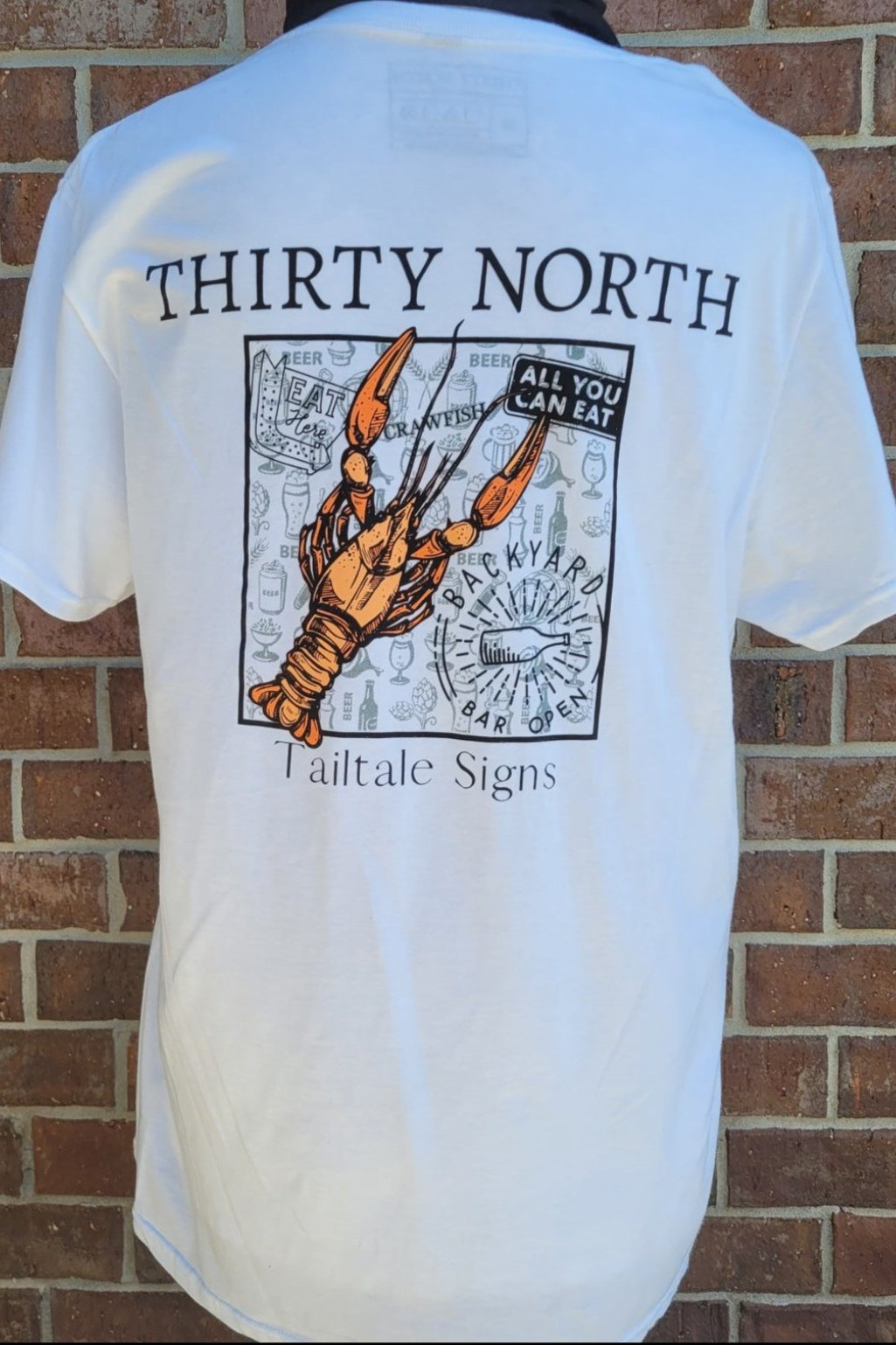 Crawfish Tailtale Signs T-Shirt