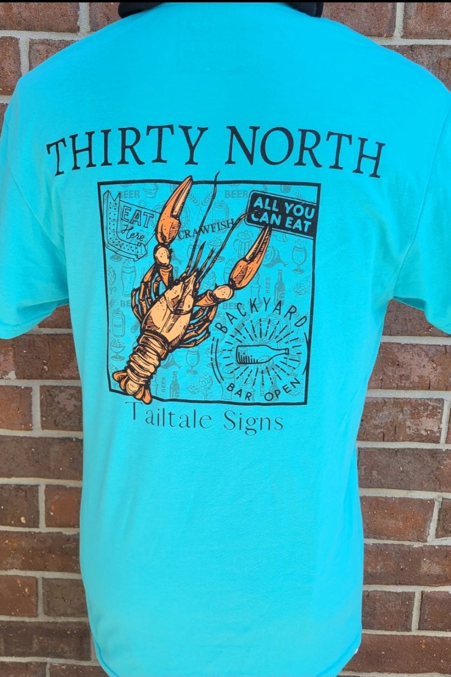 Crawfish Tailtale Signs T-Shirt