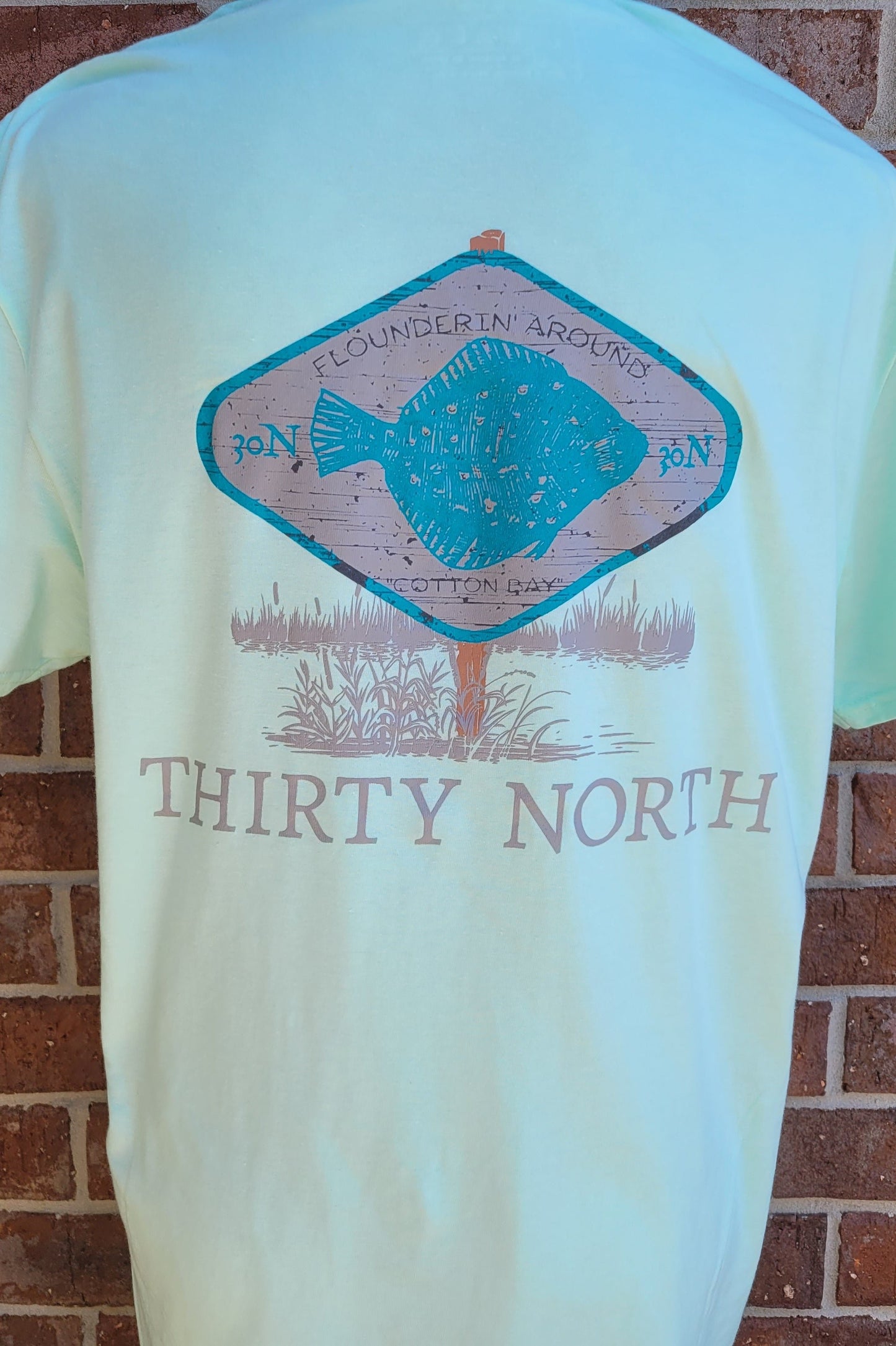 Flounder Flounderin' Around T-Shirt