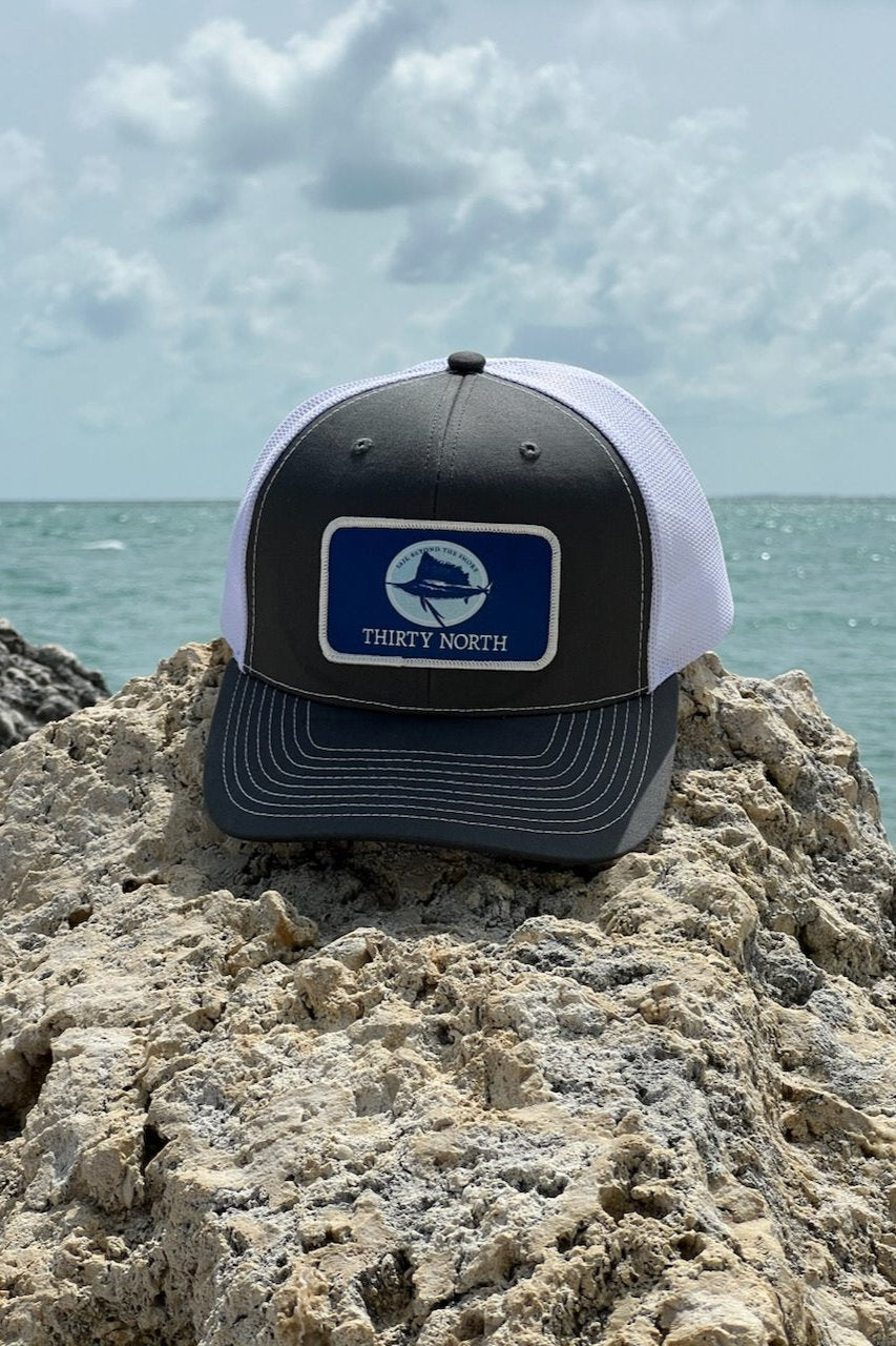 Sailfish Patch Trucker Hat